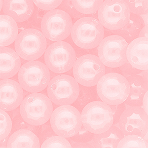 12 mm DQ&reg; acrylic beads shiny Light Pink