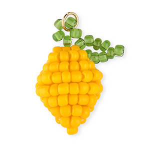 BY31&reg; Glass seed beads charms lemon Warm Yellow-Green