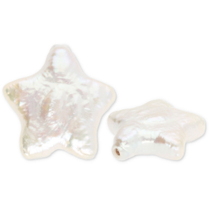 TQ Freshwater pearls star Natural White