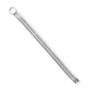 BY31&reg; Stainless steel flat snake chain charms Silver