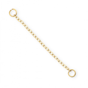 BY31&reg; Stainless steel anchor chain link charms / connector Gold