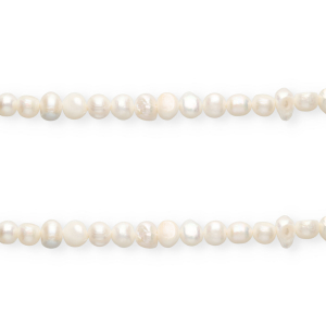 Imperfect freshwater pearls nugget round 8-9mm Natural White