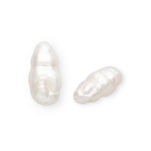 Imperfect freshwater pearls tooth Natural White