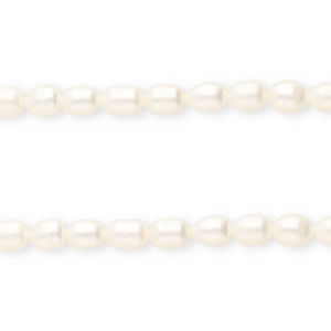 TQ Freshwater pearls rice Natural white