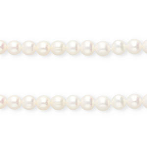 TQ Freshwater pearls round Natural white