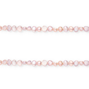 Imperfect freshwater pearls nugget 4-5mm Lilac Rose
