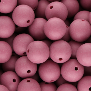 16 mm DQ acrylic beads Plum
