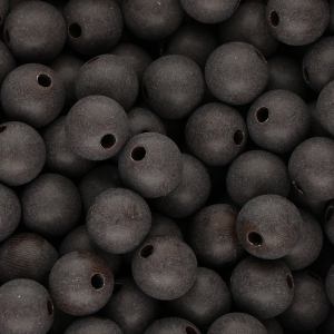 12 mm DQ acrylic beads Dark chocolate brown