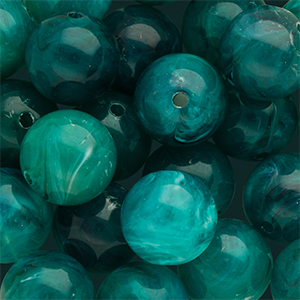 14 mm Acrylic beads round = PROPER(W5)