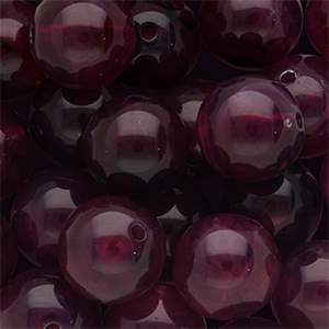 14 mm Acrylic beads round = PROPER(W11)