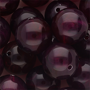 18 mm Acrylic beads round = PROPER(W22)