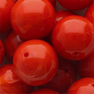 24 mm Acrylic beads round = PROPER(W35)