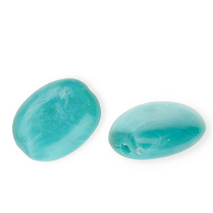 Acrylic beads oval = PROPER(W43)