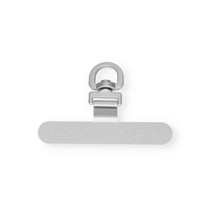 Phone cord insert Silver