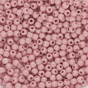 4 mm DQ acrylic beads shiny Vintage Pink