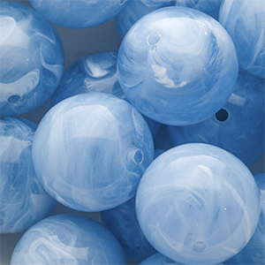 24 mm Acrylic beads round = PROPER(W30)