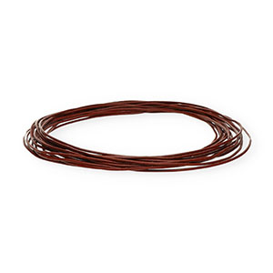 leather round 1mm Dark Bordeaux