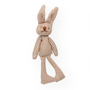 Statement charms rabbit Light Brown-White-Brown