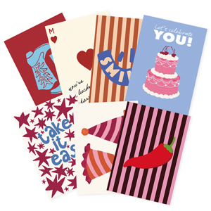 BY31&reg; Jewellery cards assorted Multicolour