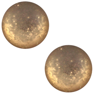 12mm matt Paipolas Polaris cabochon Soft Greige