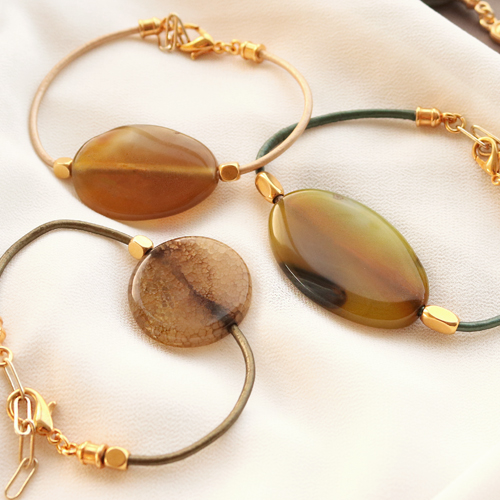Make stylish jewellery with the semi-precious stones