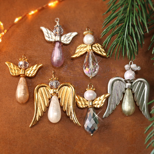 Making cute little angels in just a few steps: 