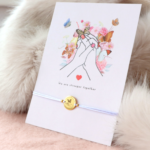 Create a beautiful gift with the new Girls Support Girls collection 