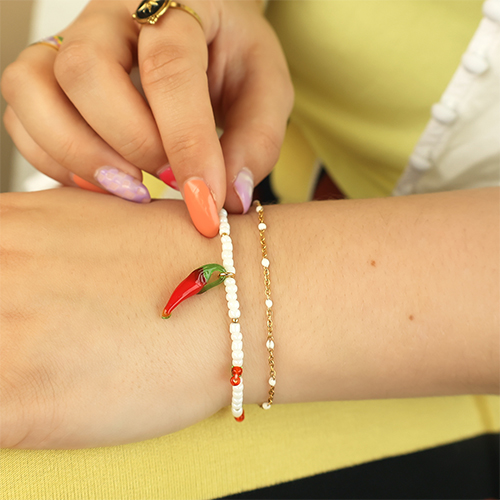 Get creative with glass charms fruit