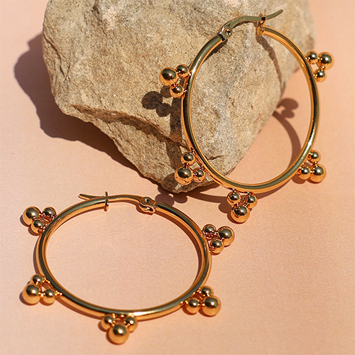 Mix and match stainless steel earrings