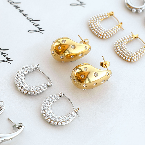 Jewellery inspiration with stainless steel earrings