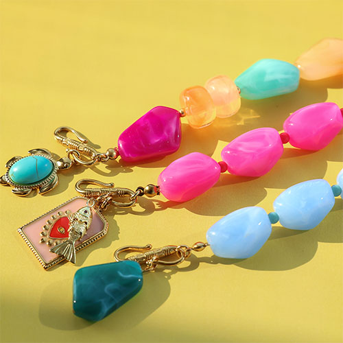 Time for inspiration with acrylic beads