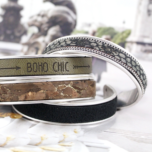These trendy jewellery can be made with our super fun articles of Designer Quality metal!