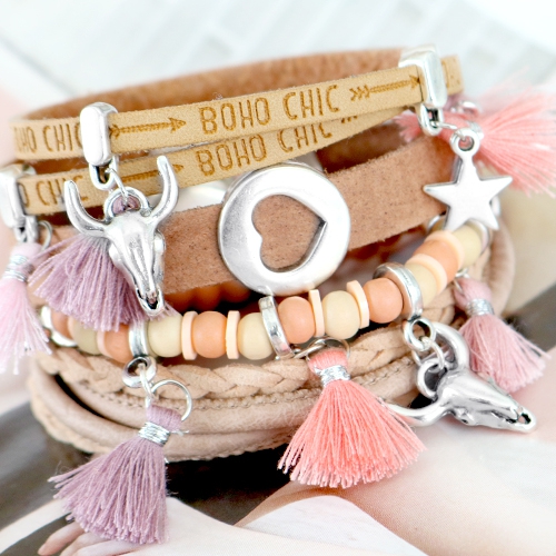 Create trendy jewellery with our Ibiza style tassels