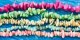 Unique shell beads & elastic cord collection