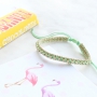 Bracelets, jewellery cards and chocolate in organza bags! Best gift ever!
