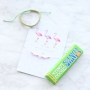 Bracelets, jewellery cards and chocolate in organza bags! Best gift ever!
