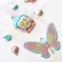 Cheerful ImpressArt jewellery, coloured with Vintaj Patina metal colouring
