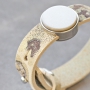 Cuoio and DQ European leather jewellery with snake and leopard print