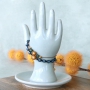 Chic jewellery with Polaris Elements beads in warm colours