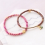 Jewellery with new jade natural stone beads and golden details!