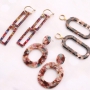 Trend alert! Handmade resin earrings