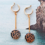 New project: create earrings with our trendy, new shell beads!