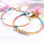 Create summer bracelets with our brand new collection glass seed beads