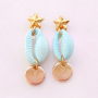 Tropical jewellery with cowrie shells