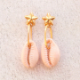 Tropical jewellery with cowrie shells