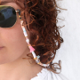 Cheerful anklets, bracelets and sunglasses cords with tassels!