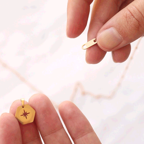 Get inspired: stainless steel changeable necklaces