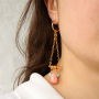 Create the greatest, ultra-summery earrings with ceramic beads!