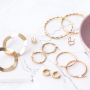 Mix and match! Fantastic new earrings from Stainless Steel!