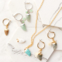 Learn how to make jewellery with natural stone pendants
